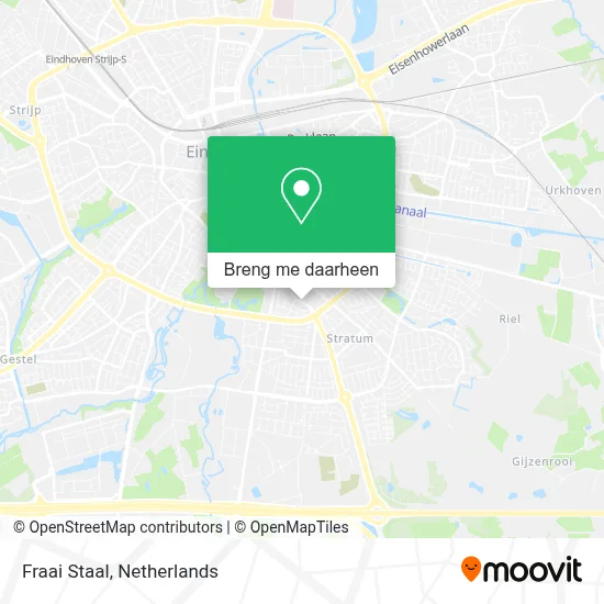 Fraai Staal kaart