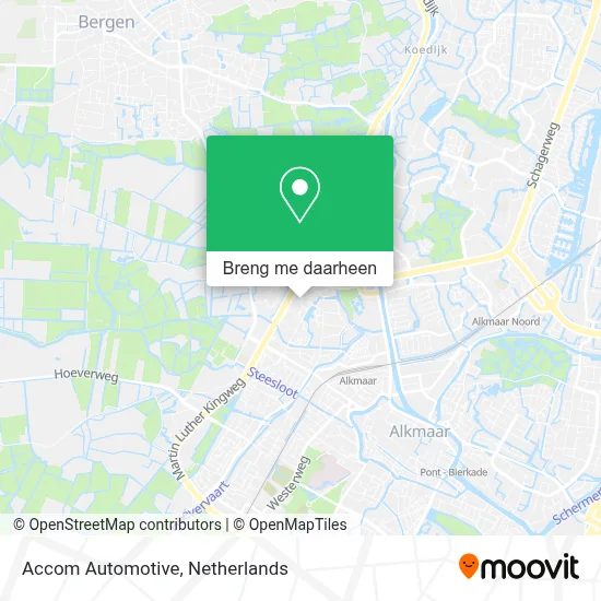 Accom Automotive kaart