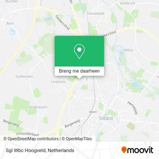 Sgl Wbc Hoogveld kaart