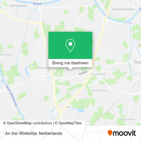 An Der Winkeltje kaart