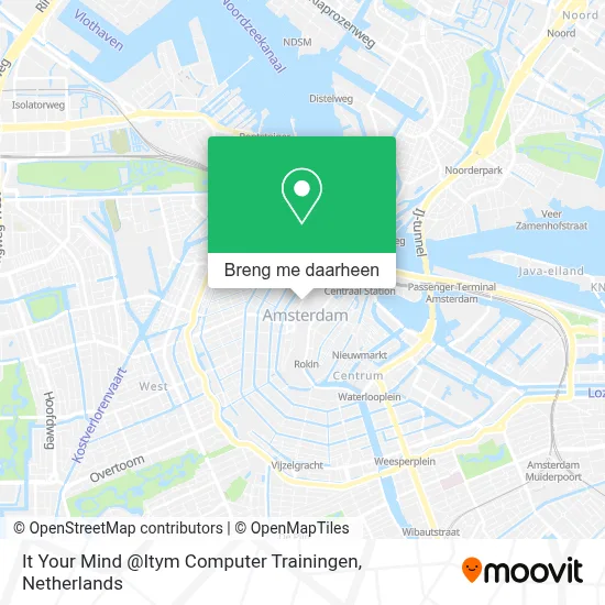 It Your Mind @Itym Computer Trainingen kaart