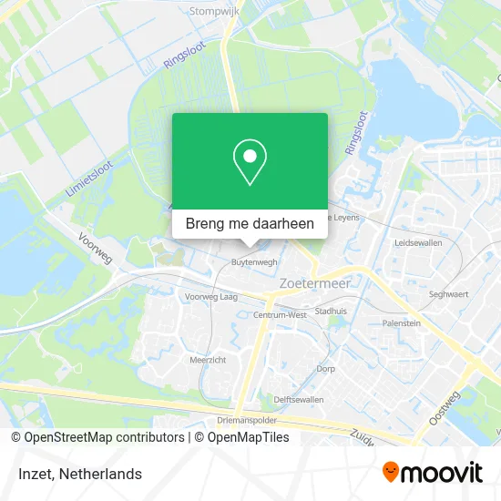 Inzet kaart