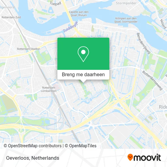 Oeverloos kaart