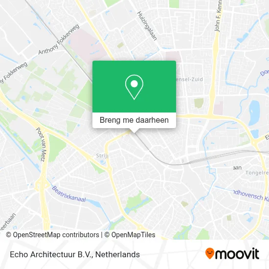 Echo Architectuur B.V. kaart