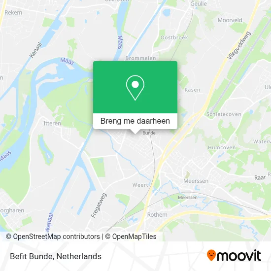 Befit Bunde kaart