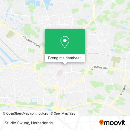 Studio Swung kaart