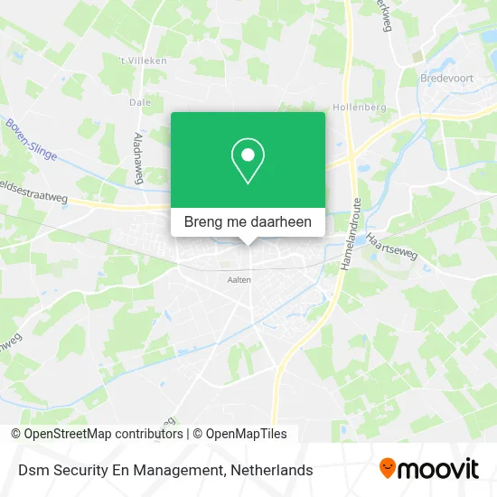 Dsm Security En Management kaart