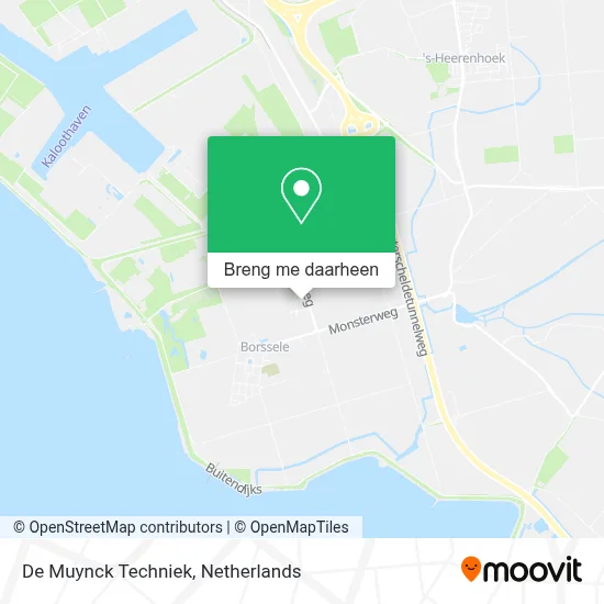 De Muynck Techniek kaart