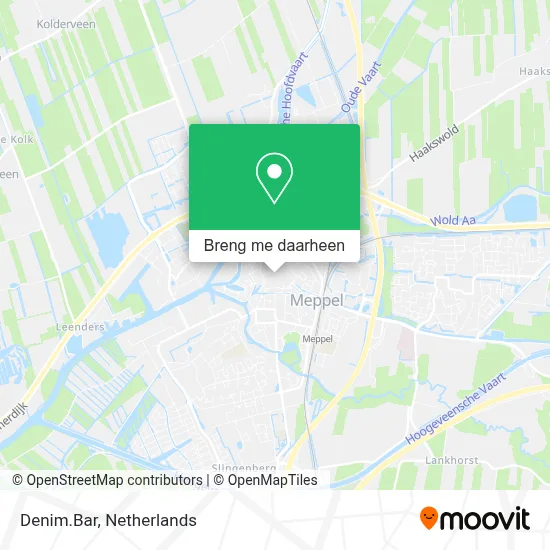 Denim.Bar kaart