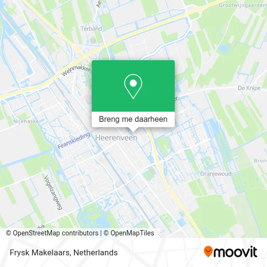 Frysk Makelaars kaart
