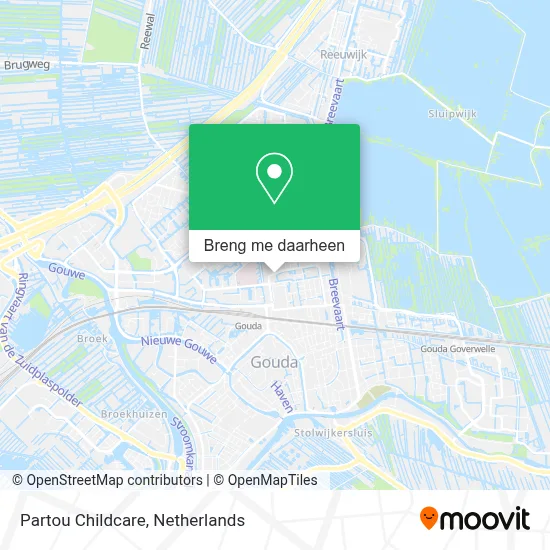 Partou Childcare kaart