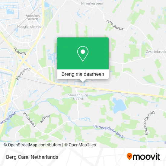 Berg Care kaart