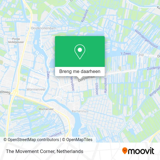 The Movement Corner kaart