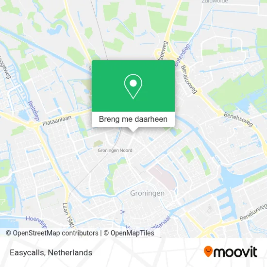 Easycalls kaart