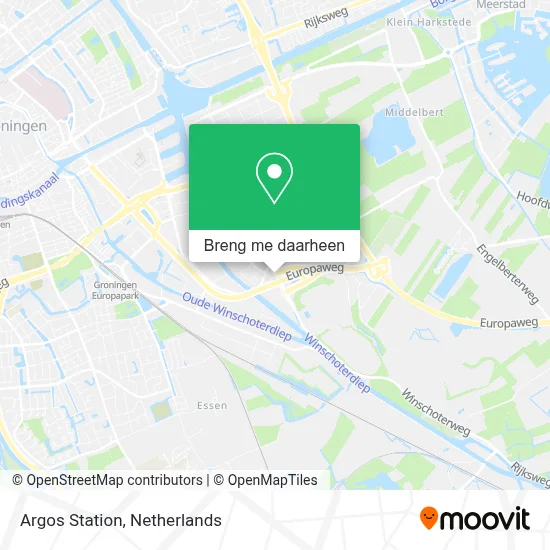 Argos Station kaart