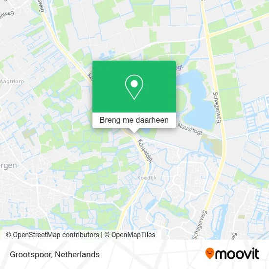 Grootspoor kaart