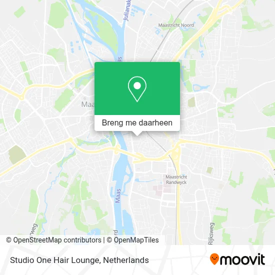 Studio One Hair Lounge kaart