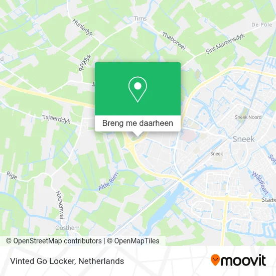Vinted Go Locker kaart