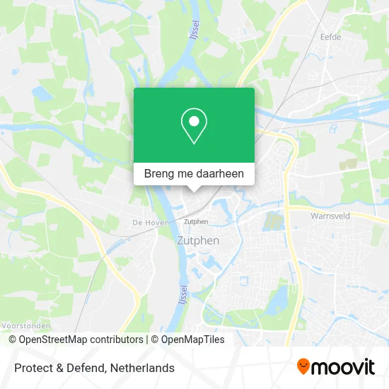 Protect & Defend kaart