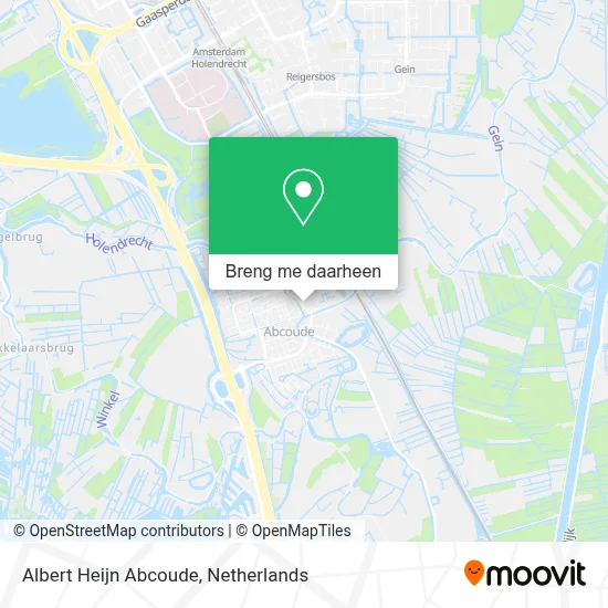 Albert Heijn Abcoude kaart