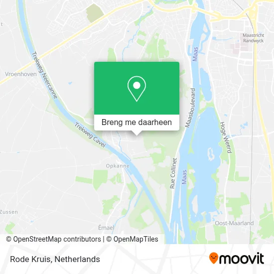 Rode Kruis kaart