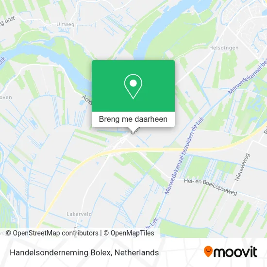 Handelsonderneming Bolex kaart