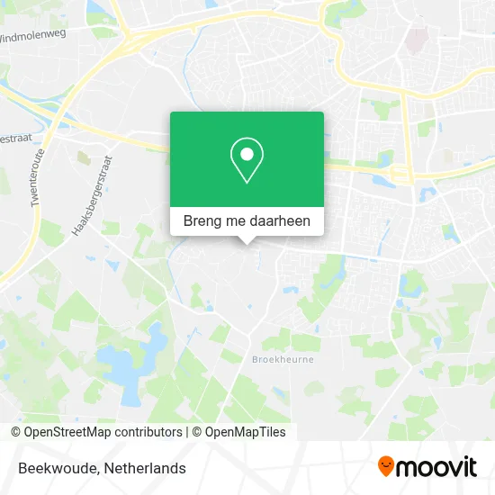 Beekwoude kaart