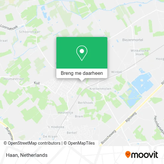 Haan kaart