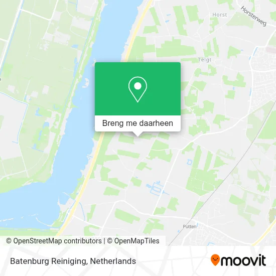 Batenburg Reiniging kaart