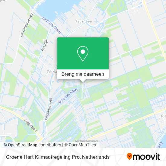 Groene Hart Klimaatregeling Pro kaart