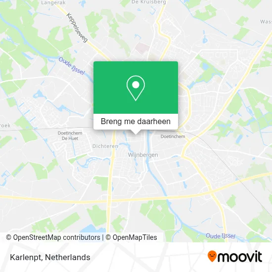 Karlenpt kaart