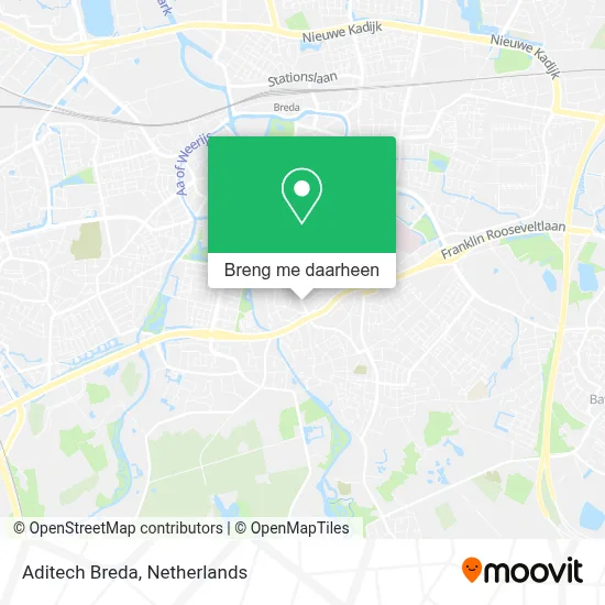 Aditech Breda kaart