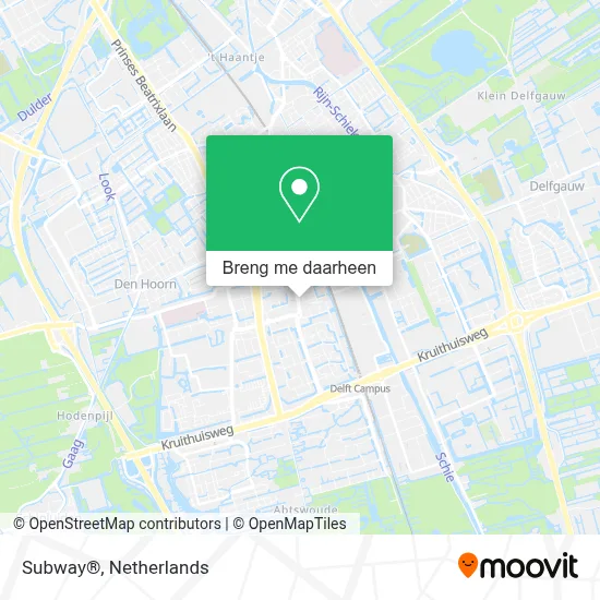 Subway® kaart