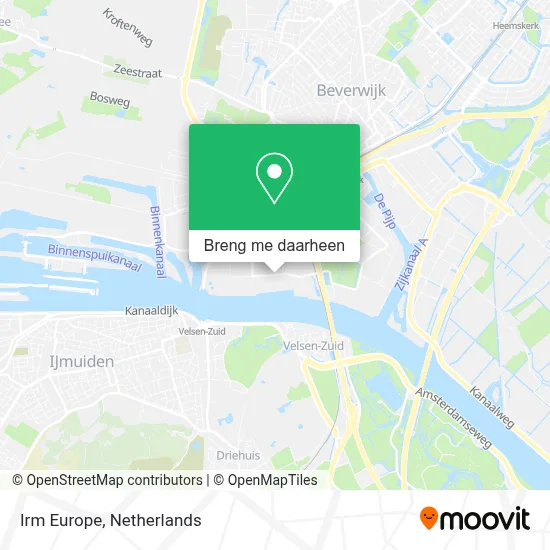 Irm Europe kaart