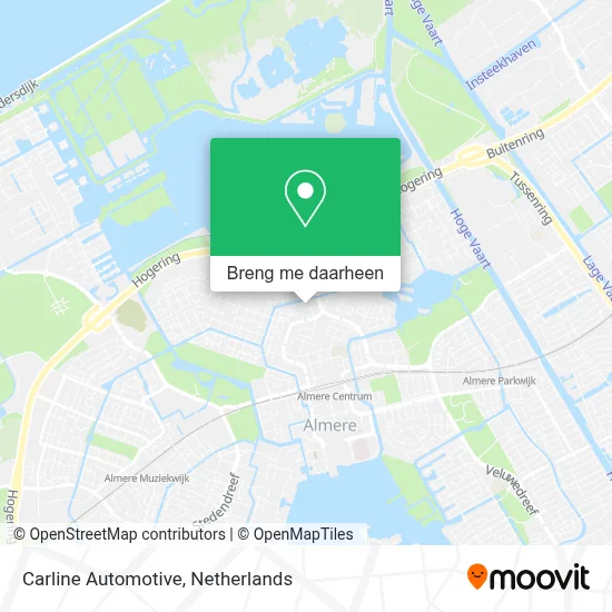 Carline Automotive kaart