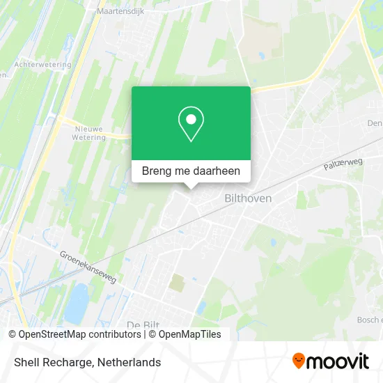 Shell Recharge kaart
