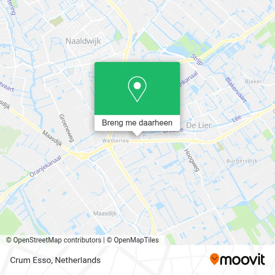 Crum Esso kaart