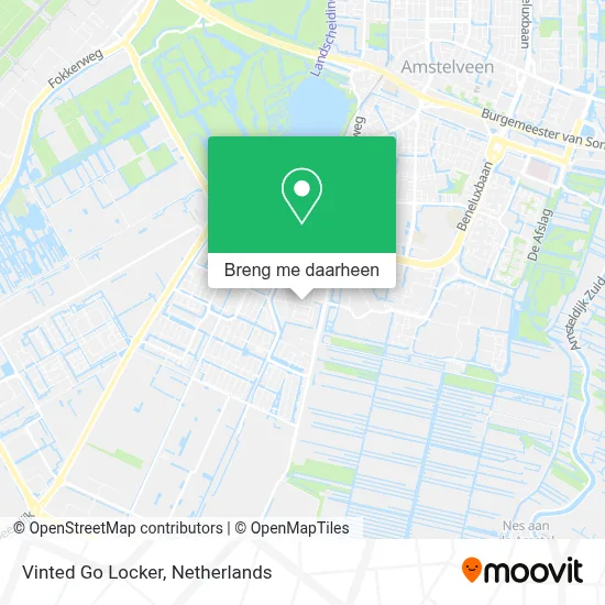Vinted Go Locker kaart
