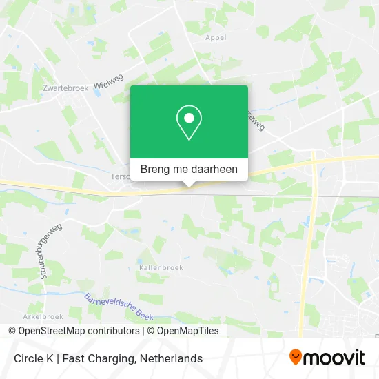 Circle K | Fast Charging kaart