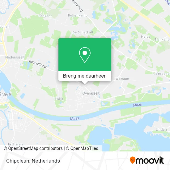 Chipclean kaart