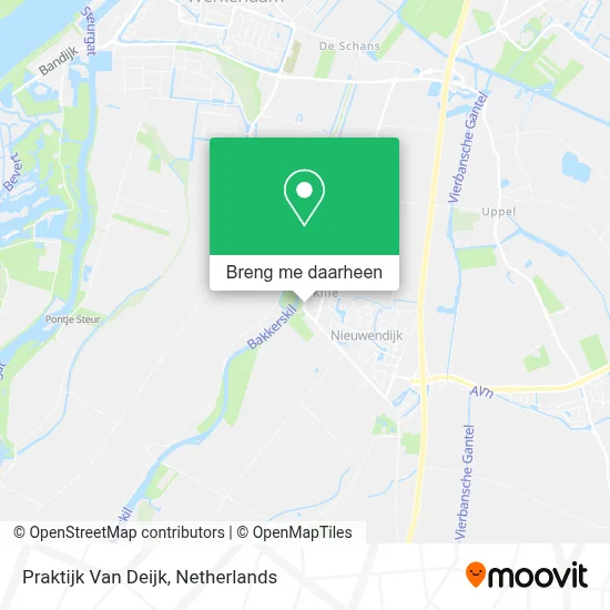 Praktijk Van Deijk kaart