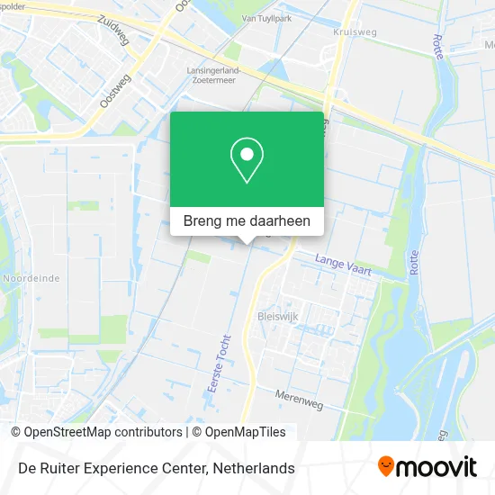 De Ruiter Experience Center kaart