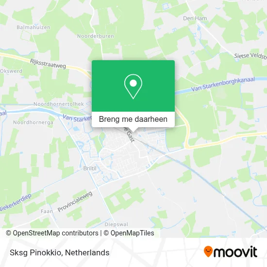 Sksg Pinokkio kaart