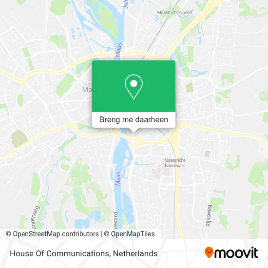 House Of Communications kaart