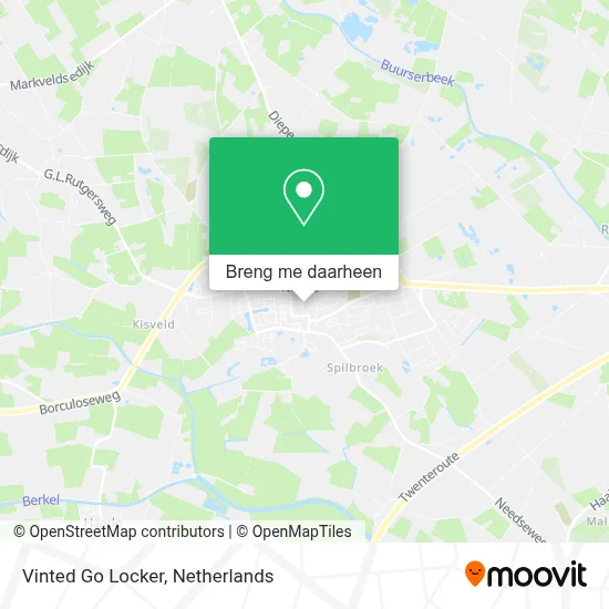 Vinted Go Locker kaart