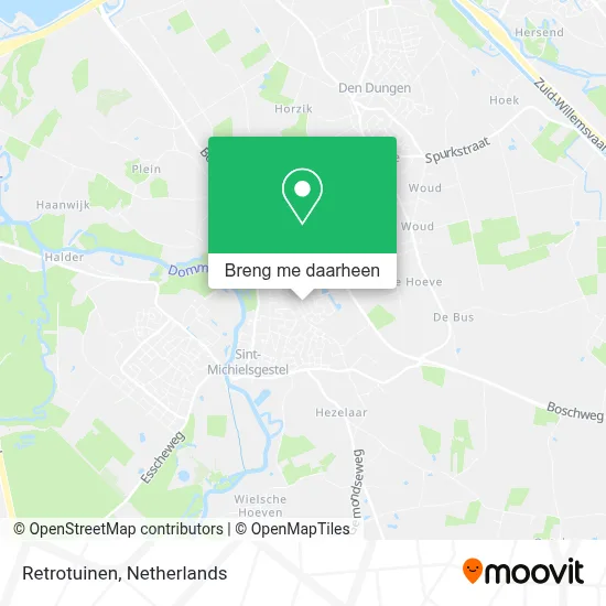Retrotuinen kaart
