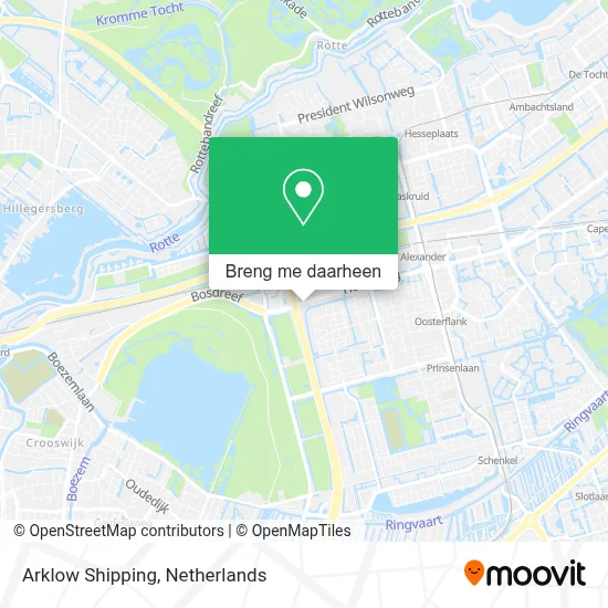 Arklow Shipping kaart