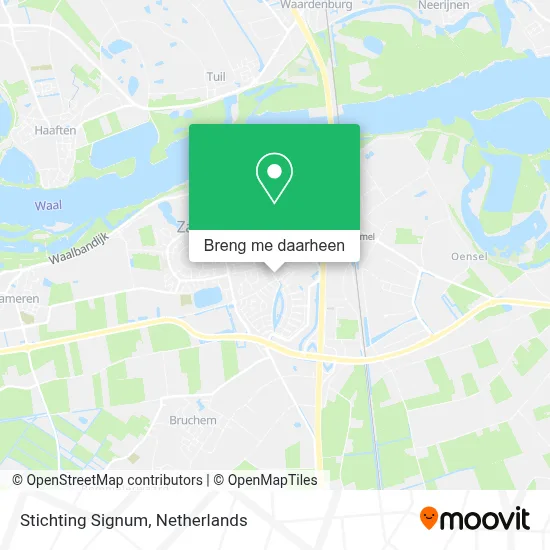 Stichting Signum kaart