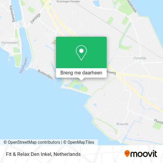 Fit & Relax Den Inkel kaart