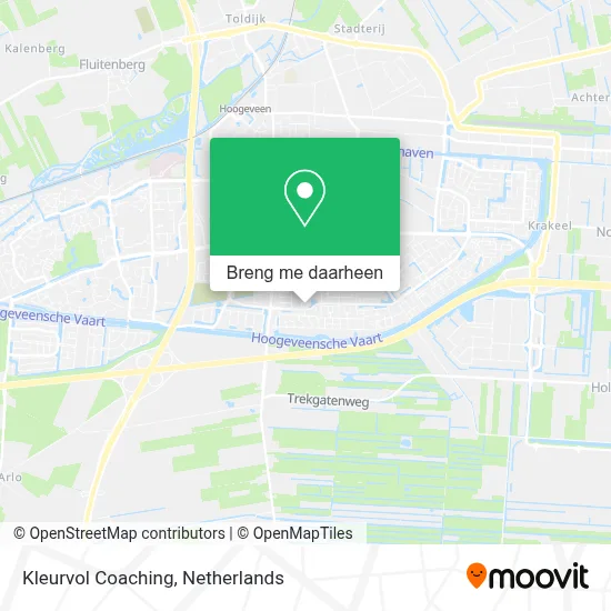 Kleurvol Coaching kaart